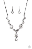 Inner Light - Black Necklace - Paparazzi Accessories Necklace Bedazzle Me Pretty Mobile Fashion Boutique