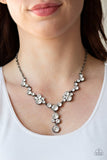 Inner Light - Black Necklace - Paparazzi Accessories Necklace Bedazzle Me Pretty Mobile Fashion Boutique