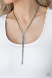 Inner STARLIGHT - Black Necklace - Paparazzi Accessories Necklace Bedazzle Me Pretty Mobile Fashion Boutique