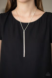 Inner STARLIGHT - Gold Necklace - Paparazzi Accessories Necklace Bedazzle Me Pretty Mobile Fashion Boutique