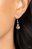 Instant Intimidation - Silver Necklace - Paparazzi Accessories Necklace Bedazzle Me Pretty Mobile Fashion Boutique