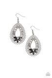 Instant REFLECT - Silver Earrings - Paparazzi Accessories Earrings Bedazzle Me Pretty Mobile Fashion Boutique