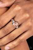 Intergalactic I Do - Orange Ring - Paparazzi Accessories Ring Bedazzle Me Pretty Mobile Fashion Boutique