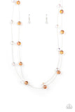 Interstellar Illusions - Multi Necklace - Paparazzi Accessories Necklace Bedazzle Me Pretty Mobile Fashion Boutique