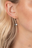 Interstellar Illusions - Silver Necklace - Paparazzi Accessories Necklace Bedazzle Me Pretty Mobile Fashion Boutique