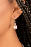 Interstellar Serenity - Pink Necklace - Paparazzi Accessories Necklace Bedazzle Me Pretty Mobile Fashion Boutique