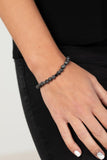 Interstellar Solitude - Silver Bracelet - Paparazzi Accessories Bracelet Bedazzle Me Pretty Mobile Fashion Boutique