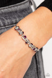 Intertwined Illusion - Purple Bracelet - Paparazzi Accessories Bracelet Bedazzle Me Pretty Mobile Fashion Boutique