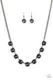 Iridescent Icing - Multi Necklace - Paparazzi Accessories Necklace Bedazzle Me Pretty Mobile Fashion Boutique