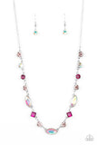 Irresistible HEIR-idescence - Pink Necklace - Paparazzi Accessories Necklace Bedazzle Me Pretty Mobile Fashion Boutique