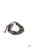 Island Endeavor - Black Bracelet - Paparazzi Accessories Bracelet Bedazzle Me Pretty Mobile Fashion Boutique