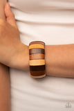 Island Grind - Multi Bracelet - Paparazzi Accessories Bracelet Bedazzle Me Pretty Mobile Fashion Boutique