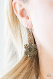 Island Maven - Brass Necklace - Paparazzi Accessories Necklace Bedazzle Me Pretty Mobile Fashion Boutique