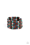 Island Soul - Multi Bracelet - Paparazzi Accessories Bracelet Bedazzle Me Pretty Mobile Fashion Boutique
