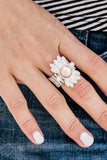 Italy Itinerary - Orange Ring - Paparazzi Accessories Ring Bedazzle Me Pretty Mobile Fashion Boutique