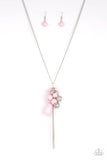Its A Celebration - Pink Necklace - Paparazzi Accessories Necklace Bedazzle Me Pretty Mobile Fashion Boutique