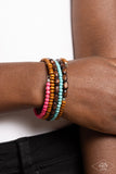 Its Human Nature - Multi Bracelet - Paparazzi Accessories Bracelet Bedazzle Me Pretty Mobile Fashion Boutique