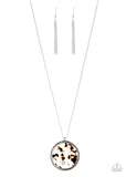 Its POP Secret! - Brown Necklace - Paparazzi Accessories Necklace Bedazzle Me Pretty Mobile Fashion Boutique
