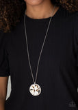 Its POP Secret! - Brown Necklace - Paparazzi Accessories Necklace Bedazzle Me Pretty Mobile Fashion Boutique