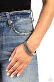 Jailhouse Jive - Silver Bracelet - Paparazzi Accessories Bracelet Bedazzle Me Pretty Mobile Fashion Boutique