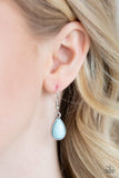 Jaw-Dropping Diva - Blue Necklace - Paparazzi Accessories Necklace Bedazzle Me Pretty Mobile Fashion Boutique
