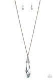 Jaw-Droppingly Jealous - Black Necklace - Paparazzi Accessories Necklace Bedazzle Me Pretty Mobile Fashion Boutique