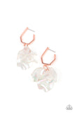 Jaw-Droppingly Jelly - Copper Earrings - Paparazzi Accessories Earrings Bedazzle Me Pretty Mobile Fashion Boutique