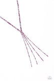 Jazz STRANDS - Pink Necklace - Paparazzi Accessories Necklace Bedazzle Me Pretty Mobile Fashion Boutique