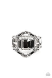 Jazzy Jewels - Silver Ring - Paparazzi Accessories Ring Bedazzle Me Pretty Mobile Fashion Boutique