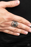 Jazzy Jewels - Silver Ring - Paparazzi Accessories Ring Bedazzle Me Pretty Mobile Fashion Boutique