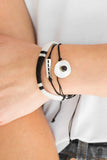 Jetsetter Journey - Black Bracelet - Paparazzi Accessories Bracelet Bedazzle Me Pretty Mobile Fashion Boutique