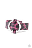 Jungle Cat Couture - Pink Bracelet - Paparazzi Accessories Bracelet Bedazzle Me Pretty Mobile Fashion Boutique