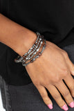 Jungle Jubilee - Brown Bracelet - Paparazzi Accessories Bracelet Bedazzle Me Pretty Mobile Fashion Boutique