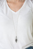 Just A Mirage - Black Necklace - Paparazzi Accessories Necklace Bedazzle Me Pretty Mobile Fashion Boutique