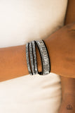 Just In SHOWTIME - Black Bracelet - Paparazzi Accessories Bracelet Bedazzle Me Pretty Mobile Fashion Boutique