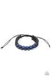 Just Play Cool - Blue Bracelet - Paparazzi Accessories Bracelet Bedazzle Me Pretty Mobile Fashion Boutique