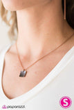 Just The Way You Are - Copper Necklace - Paparazzi Accessories Necklace Bedazzle Me Pretty Mobile Fashion Boutique