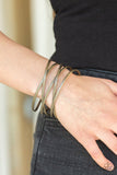 Karmic Connection - Brass Bracelet - Paparazzi Accessories Bracelet Bedazzle Me Pretty Mobile Fashion Boutique