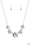 Keep Guard - Black Necklace - Paparazzi Accessories Necklace Bedazzle Me Pretty Mobile Fashion Boutique
