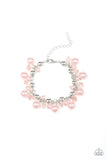 Kensington Kiss - Pink Bracelet - Paparazzi Accessories Bracelet Bedazzle Me Pretty Mobile Fashion Boutique