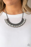 Killer Knockout - Black Necklace - Paparazzi Accessories Necklace Bedazzle Me Pretty Mobile Fashion Boutique
