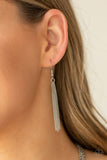 KNOT All There - Silver Necklace - Paparazzi Accessories Necklace Bedazzle Me Pretty Mobile Fashion Boutique