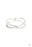KNOT My First Rodeo - Silver Bracelet - Paparazzi Accessories Bracelet Bedazzle Me Pretty Mobile Fashion Boutique