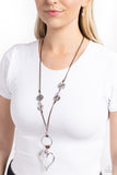 KNOT Over Yet - Purple Necklace - Paparazzi Accessories Necklace Bedazzle Me Pretty Mobile Fashion Boutique
