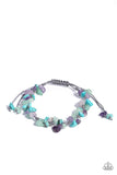 Knotted Kingdom - Green Bracelet - Paparazzi Accessories Bracelet Bedazzle Me Pretty Mobile Fashion Boutique
