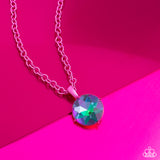 Las Vegas DIP - Pink Necklace - Paparazzi Accessories Necklace Bedazzle Me Pretty Mobile Fashion Boutique