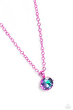 Las Vegas DIP - Pink Necklace - Paparazzi Accessories Necklace Bedazzle Me Pretty Mobile Fashion Boutique