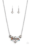 Lavishly Loaded - Black Necklace - Paparazzi Accessories Necklace Bedazzle Me Pretty Mobile Fashion Boutique