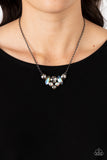 Lavishly Loaded - Black Necklace - Paparazzi Accessories Necklace Bedazzle Me Pretty Mobile Fashion Boutique