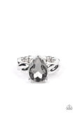 Law of Attraction - Silver Ring - Paparazzi Accessories Ring Bedazzle Me Pretty Mobile Fashion Boutique